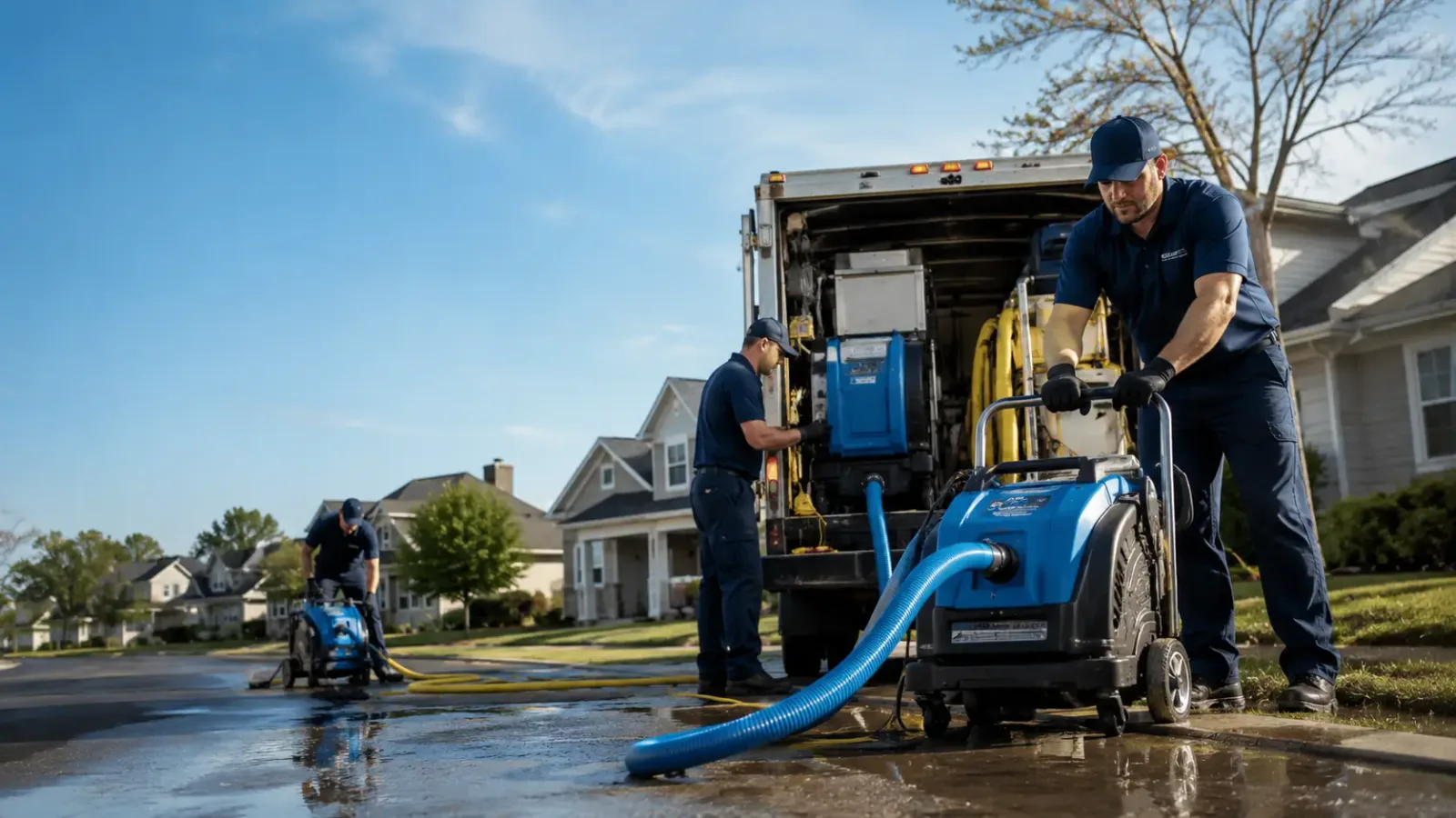 Flood Damage Cleanup in Rachel, WV
